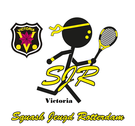 Logo Victoria Squash Jeugd Rotterdam